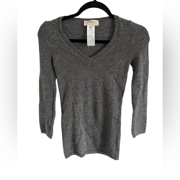 Isabel Marant Grey V Neck Sweater - Picture 1 of 6